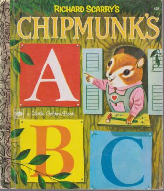 Richard Scarry\'s Chipmunks ABC : Hardcover Sydney LGB Book